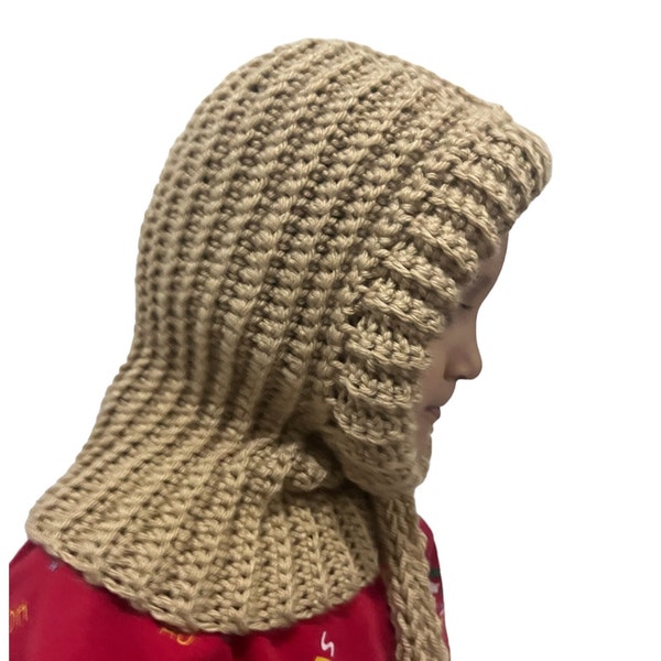 Balaclava Pattern For Kids - Digital Download, Crochet Pattern, PDF Pattern, English