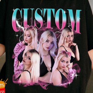 Custom Your Own Bootleg Rap Unisex TShirt, Personalised Rap Shirt, Retro Vintage Graphic 90s Tee, Personalize Bootleg Custom, Bachelor Party