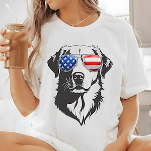 Dog 4th of july shirt hotsell