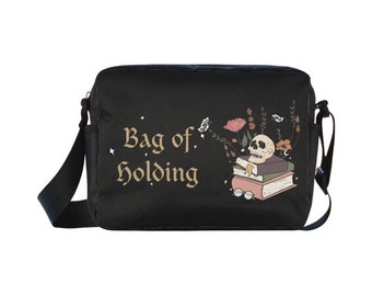 Bag of holding - Literature, Books, Fantasy - Classic Cross-body Nylon Bags Messenger Bag