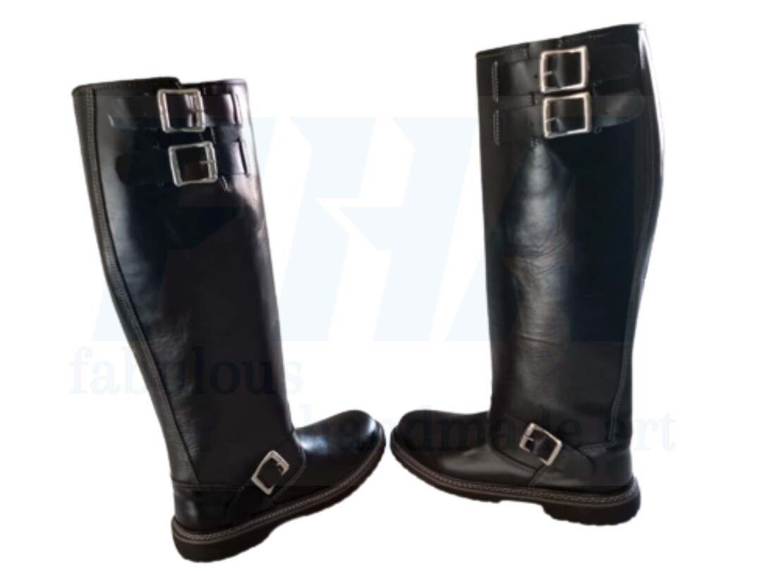 Riding Boots, Horse Riding Men Boots, Men's Real Leather Equestrian ...
