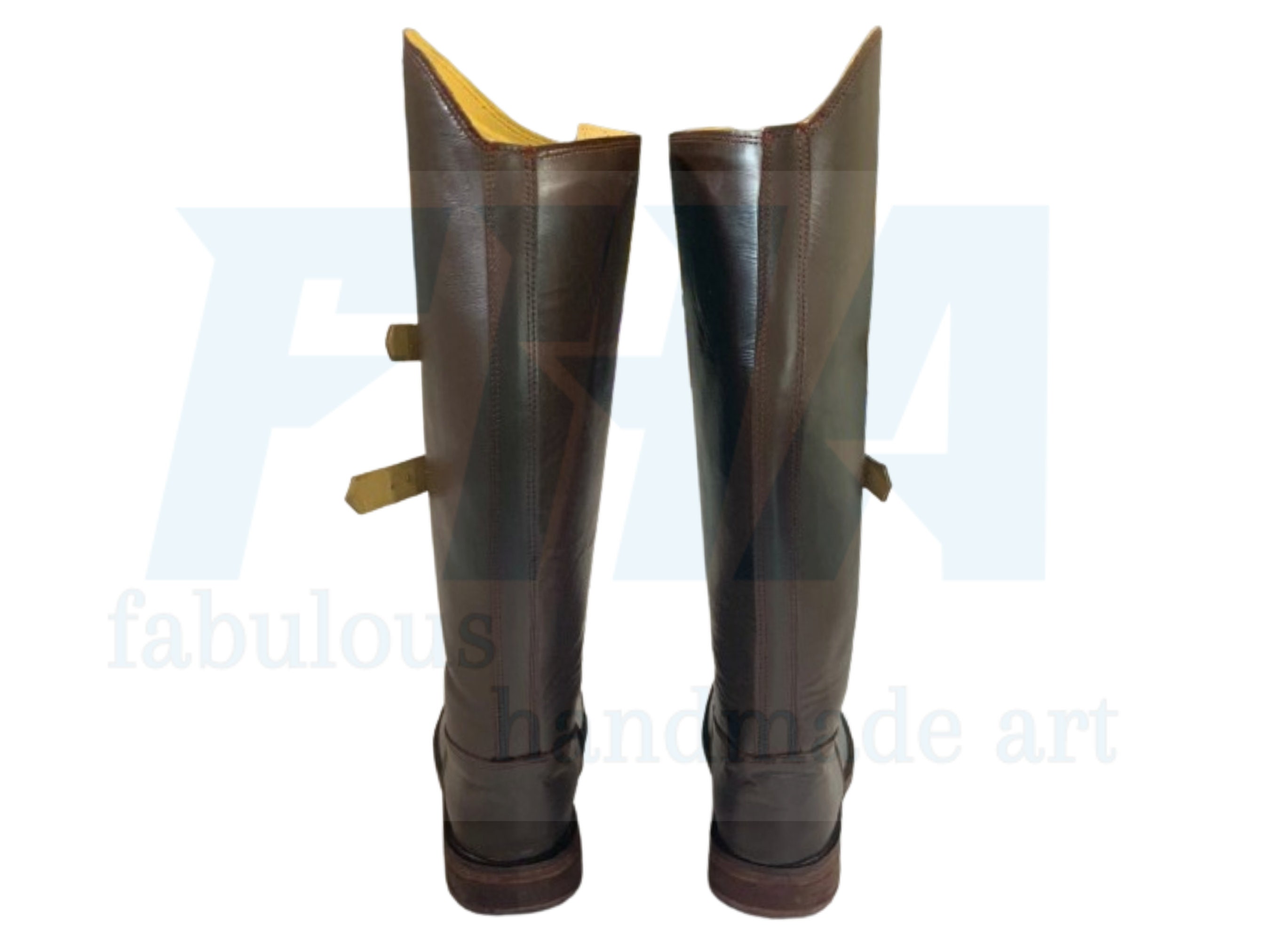Brown Leather Riding Boots (8.5 US)