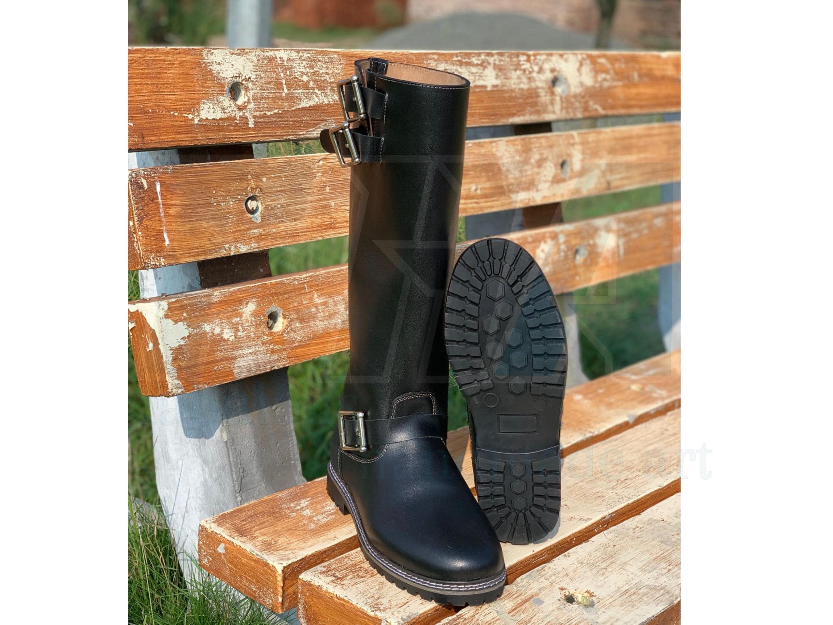 Vintage Engineer Boots - Etsy