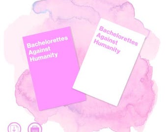 CLEANER Bachelorettes Against Humanity: Gra karciana na wieczór panieński do druku (do pobrania w formacie PDF)