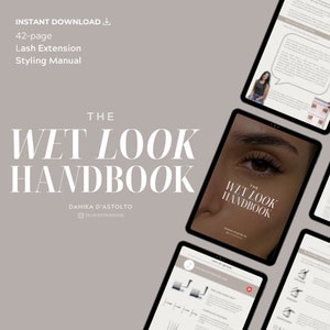 The Wet Look Handbook Lash Styling ebook image 1