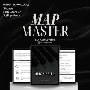 Libro electrónico sobre diseño de pestañas / Mapas de pestañas / Guía de consulta de pestañas / Consultas de pestañas / Guía de mapeo de pestañas