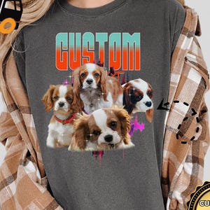 Custom Pet Bootleg Tee, Comfort Colors Vintage Shirt, Custom Dog Shirt, Personalized Shirt, Custom Bootleg Shirts, Humans Dog Shirt, X302