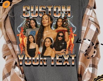 Custom Bootleg Girl friend Rap Tee, Custom Photo Vintage Shirts, Design Your Own Idea, Graphic Wife Tee, Custom Your Own Bootleg Tee, X218