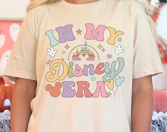 Koszulka z nadrukiem W mojej erze Disneya, Koszulka z wakacjami Disneya, Koszulka z epoki Disneya, Koszulka Disneyworld, Koszulka z zamkiem Disneya, Koszulka Disney Trip Disney 2025, D017