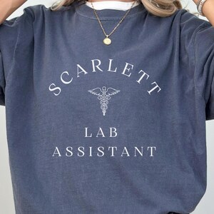 Personalized Laboratory Assistant Shirt, Lab Technician Shirt, gift, Custom Lab Tech Shirt, Lab Grad Gift, Lab Week, Lab Assistant Gift X118