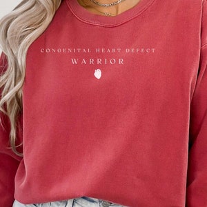 Congenital Heart Defects Awareness Sweatshirt, Birth Defects Support, CHD Shirt, CHD Warrior Tee, CHD Moms Shirt, Heart Surgery Gift, C068