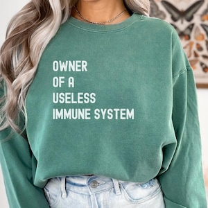 Personally Victimized By My Immune System Shirt, Autoimmune Disease Awareness, Funny Chronic Illness Tee, Useless Immune System Shirt, C064