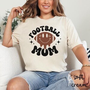 Football Mom Shirt, Cute Football Mama Shirt, Mothers Day Gift For Football Mom, Gift For Football Lover, Football Season Mom Gifts, Z119