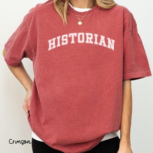 Historian Shirt, History Graduate Tees, Nerd Shirt, History Teacher Gift, Historian Graduation Gift, History Student, Future Historian, X001