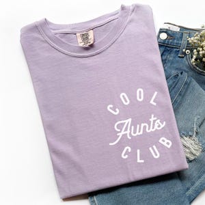 Cool Aunts Club Shirt, Cool Aunts Shirt, Favorite Aunt Shirt, Cool Aunt Gift from Niece, New Aunt Shirt, Funny Cool Aunt, Auntie Gift, X327