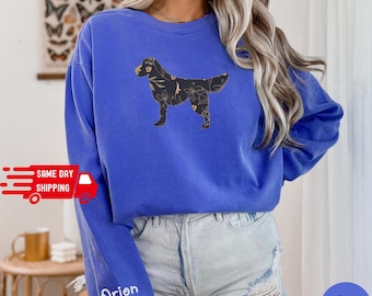 Comfort Colors® Irish Setter Sweatshirt, Irish Setter Gift, Wildflowers Irish Setter Mama, Dog Owner Gifts, Gift for Irish Setter Mom, C2246