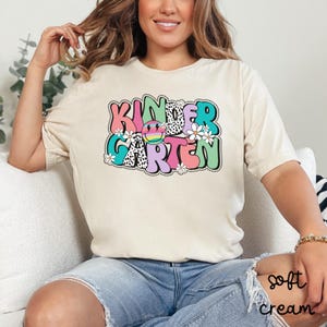 Kindergarten Shirt, Kindergarten Teacher Shirt, Kindergarten Graduation Gift, Kinder Crew Shirt, Kinder Squad, Kindergarten Team Shirt, Z096