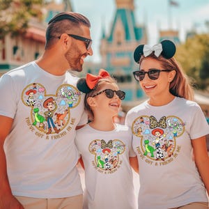 You&#39;ve Got A Friend In Me Shirt, Disney Toy Story Shirt, Disney Trip Shirt, Disney Friends Tees, Toy Story Characters Shirt, BFF Shirt, D061