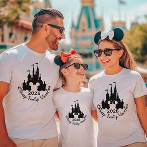 Disney Familie Reise Shirt 2025, Disney Familienurlaub 2025 Shirts, Disney Familie Shirt, Disneyland Familie Shirt, Disney passendes T-Shirt, D023
