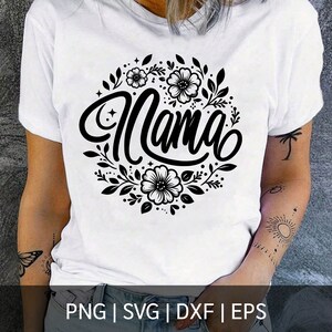 Mama svg design - Wildflowers svg - Mama png - mama svg file - Flower Mama - Mom Life svg | Instant Download