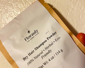Detox Shampoo Powder | Natural Herbs | Dry to Wet Shampoo