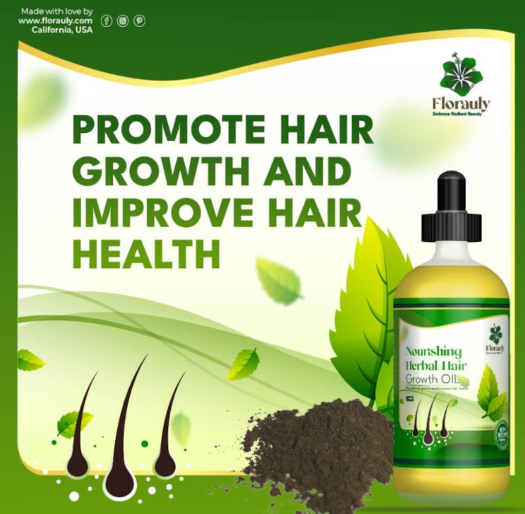 Hair Growth Oil Nourishing Herbal Growth - Etsy