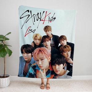Stray Kids Rug Stray Kids K-pop Blanket – Custom Name Personalized Throw, Cozy Fandom ...