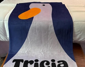 Personalized Duck Beach Towel: Kid's Swim & Bath Decor