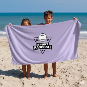 Custom Logo Towels – Personalized Beach Towels for Businesses, Employees, Events, or Giveaways