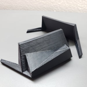 Uniquely Designed & Stylish 3D Printed PLA Angled Business Card Display / Holder / Stand image 5