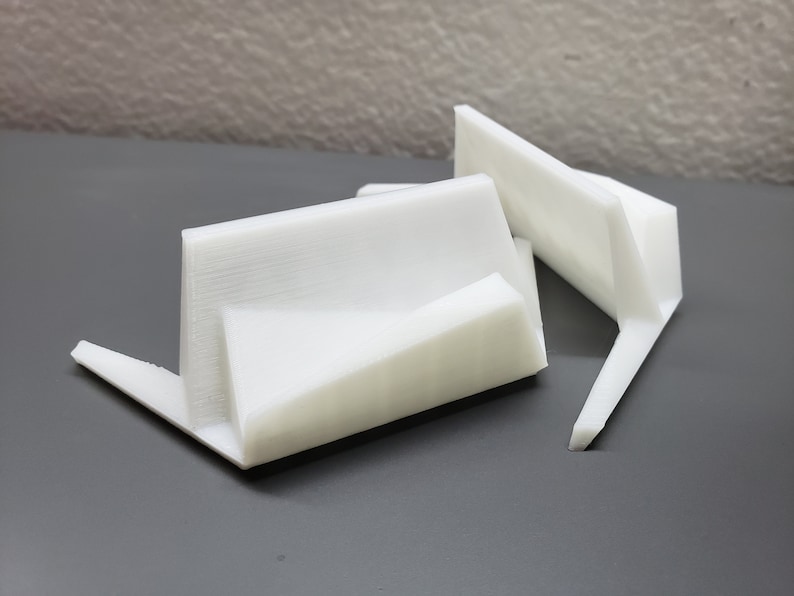 Uniquely Designed & Stylish 3D Printed PLA Angled Business Card Display / Holder / Stand image 7