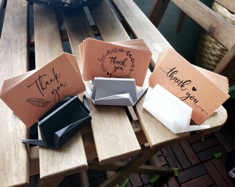 Uniquely Designed & Stylish 3D Printed (PLA) Angled Business Card Display / Holder / Stand
