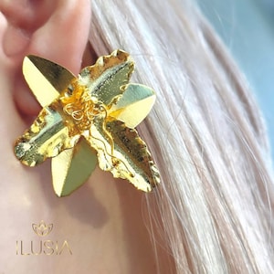 Orchid Earrings