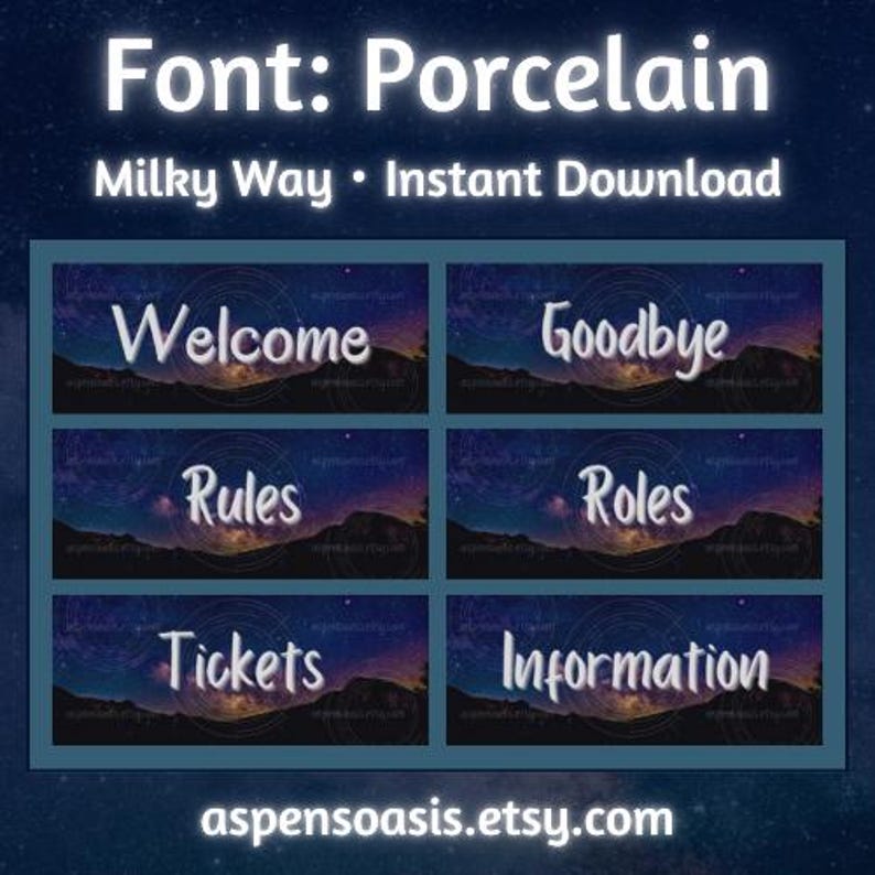 36 Discord Banners Milky Way Galaxy Blue Purple Black Goodbye