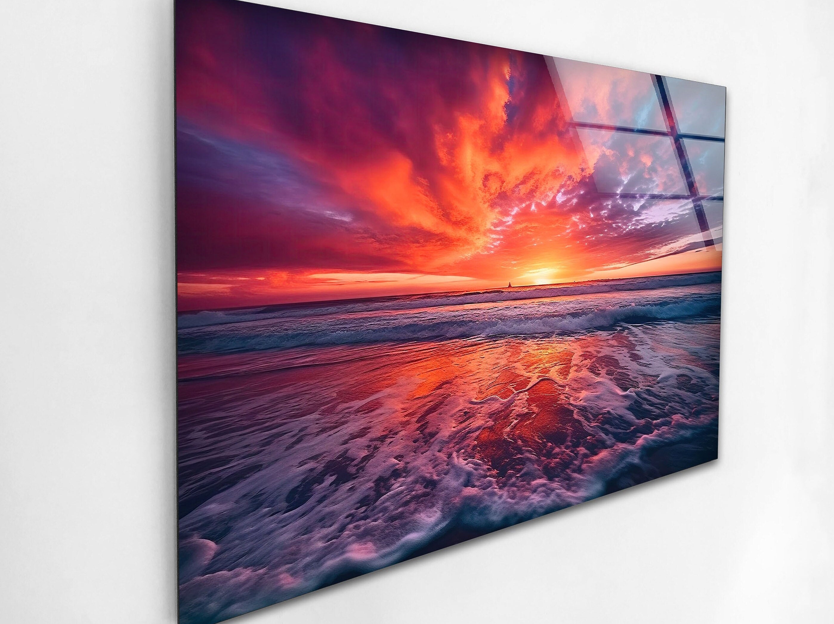 パネルアート sunset デジタルプリント インテリア パネルアート sunset デジタルプリント インテリア