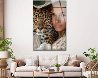 Decoración de pared personalizada en vidrio templado: Impresión fotográfica personalizada