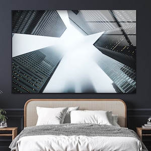 Tempered Glass Art, Glass Printing Art, Tempered Glass Wall Art, Landscape glass art prints, City Landscape Art, City Landscape Wall Art