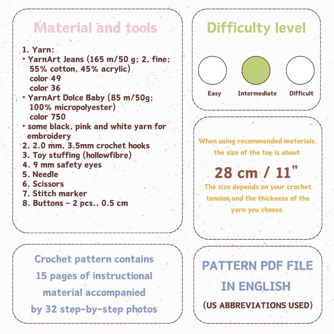 Large Bunny Crochet Pattern, Crochet Bunny With the Long Ears ...