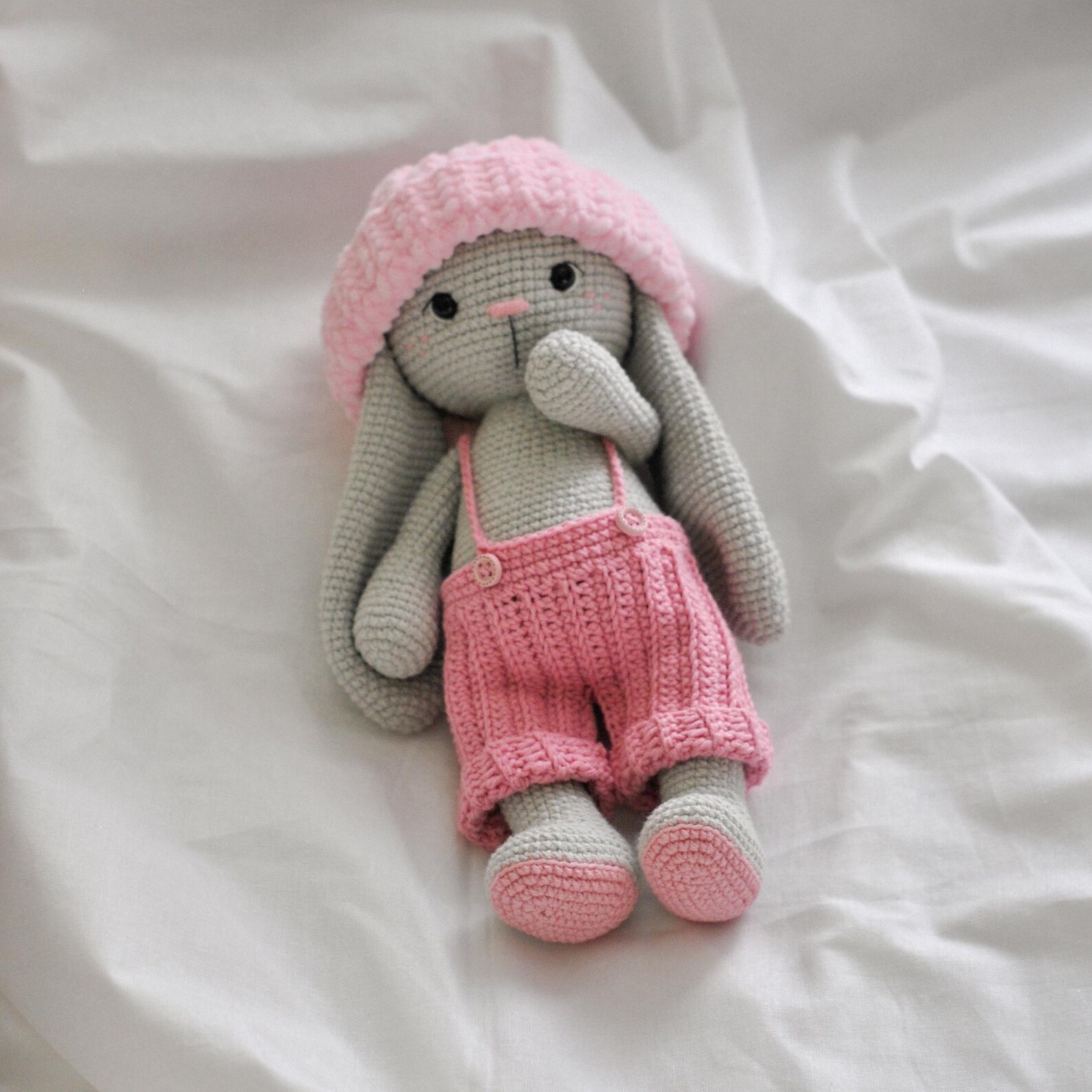 Large Bunny Crochet Pattern, Crochet Bunny With the Long Ears ...