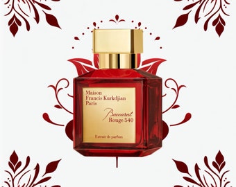 Baccarat Rouge 540 2.4fl.oz - Luxury Fragrance For Men Extrait De Parfum
