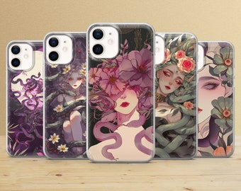 Medusa Phone Case: Greek Myth Cover for iPhone 17 Plus, Samsung A57, Pixel 9 XL