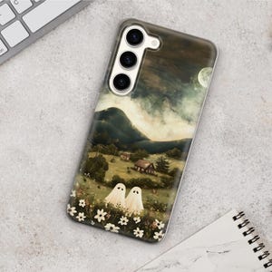 Cute Ghost Phone Case, Spooky Cottagecore Cover for iPhone 17, Samsung A57, Pixel 9a image 10