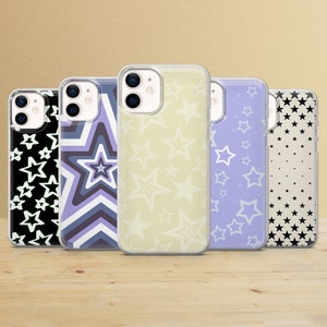 Y2K Star Phone Case: Minimalist TPU Cover