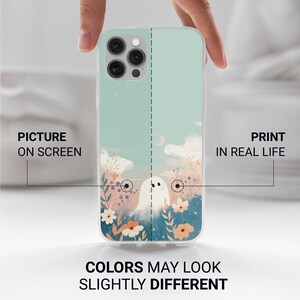 Cute Ghost Phone Case, Spooky Cottagecore Cover for iPhone 17, Samsung A57, Pixel 9a image 7