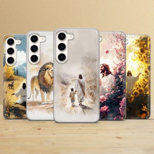 Love Jesus Phone Case: Christian TPU Cover for iPhone, Samsung, Pixel