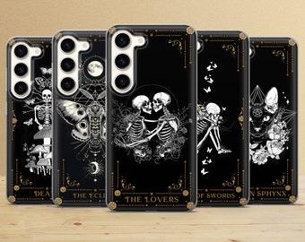 Tarot Card Phone Case: Witchy Goth Soft TPU Cover