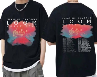 Imagine D.ragons Shirt, Lo.o.m Tour 2024 Shirt, Imagine D.ragons Band Fan Shirt, Imagine D.ragons 2024 Concert Shirt, Lo.o.m New Album Shirt