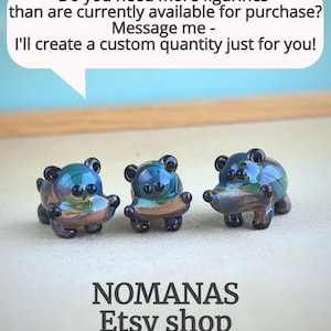 Frog gifts Frog figurine Tiny frog miniature, mini glass frog figurine, micro frog sculpture, small reptile figure Frog ornament Frog decor image 9