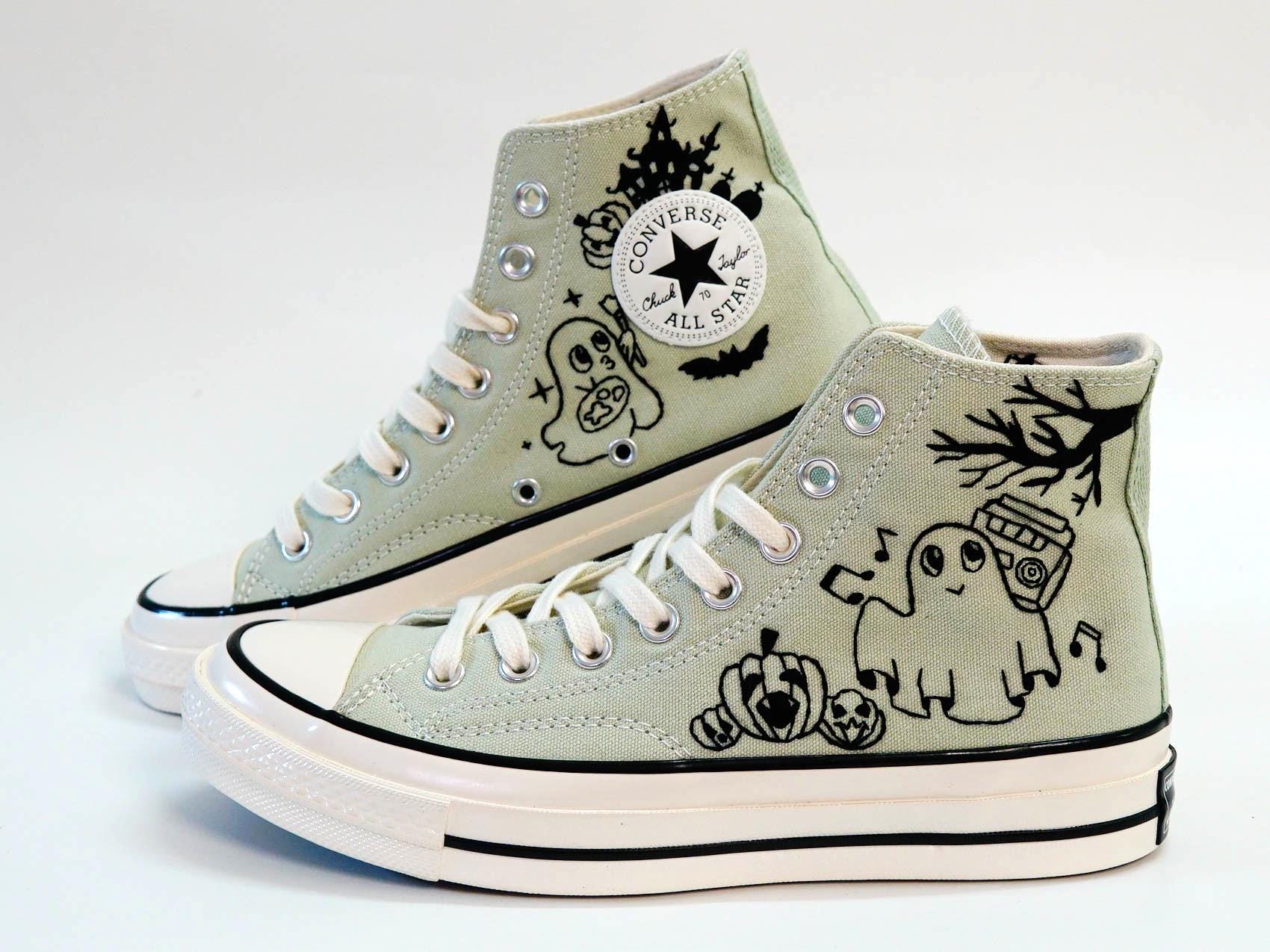Spider Converse Etsy