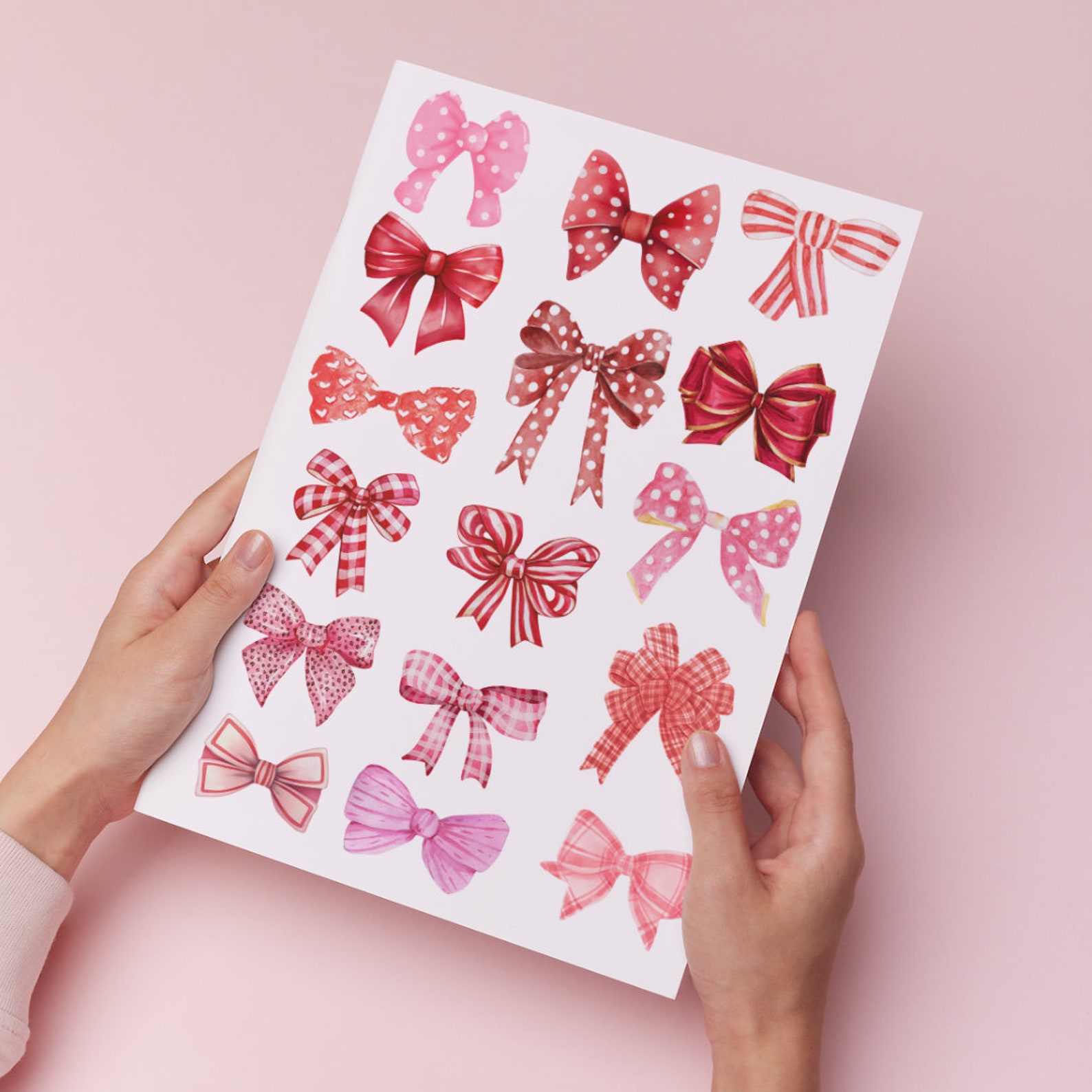 Sticker Ribbon Printable Ribbon Sticker, Printable Bow Sticker, Digital Stickers ...